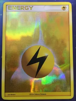 1x Lightning Energy - 2006 Promo Heavily Played Pokemon Unique and Misc. Pokemon - Image 1