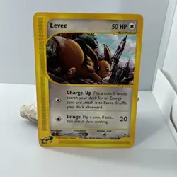 Pokemon TCG Eevee 75/147 Aquapolis Common Regular Unlimited 50HP ENG 2002 - Image 1