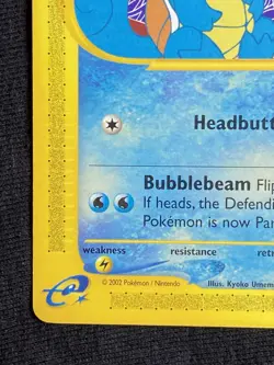 Pokemon TCG Squirtle 132/165 Expedition Base Set Common English 40 HP - Image 4