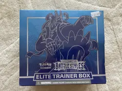Brand New/Sealed Pokemon Blue Elite Trainer Box/ETB Sword & Shield Battle Styles - Image 1