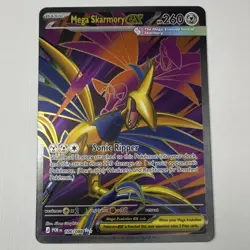 Mega Skarmory EX 106/088 Perfect Order Ultra Rare Full Art Holo - Image 1