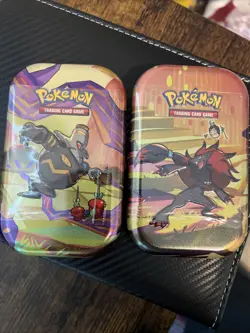 Pokemon TCG: Scarlett & Violet: Shrouded Fable Mini Tins *NEW Lot of 7 tins - Image 1
