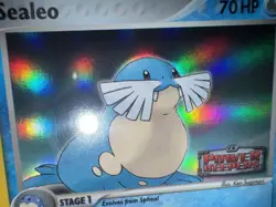 2007 Pokemon EX Power Keepers #37 Sealeo Reverse Foil PSA 10 GEM MINT POP 13 - Image 2