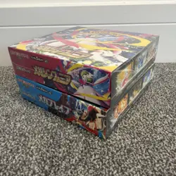 Pokemon TCG Mega Brave & Symphonia Booster Box Japanese M1L M1S Sealed Shrink - Image 3