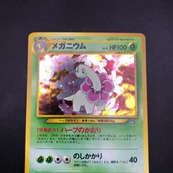 Meganium Holo Neo Premium File Promo - Japanese Pokemon Card - 2000 - Image 3