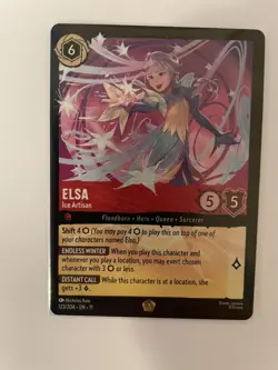 Disney Lorcana TCG: Elsa - Ice Artisan Legendary 123/204 EN 11 - Image 1