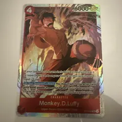 One Piece Card Game CCG TCG Monkey D Luffy SR OP16-015 Pack Fresh English - Image 1