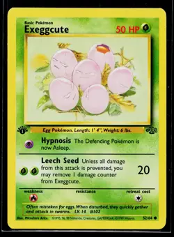 Exeggcute 1st Edition Common Jungle 52/64 LP - Image 1