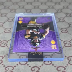 Wild Card Black Tie Edition Aaron Rodgers Quarterback Serial Numbered 1/4 2026 - Image 4