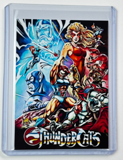 Thundercats Limited Edition Artist Signed "Cartoon Classic" Trading Card 3/10 - Image 1