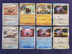 Scarlet & Violet 151 Fossil Pokemon Cards Holos And Reverse Holos 8x NM Card Lot - Image 1