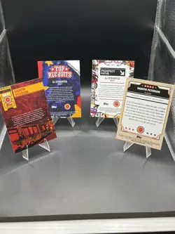 Topps McDonald’s All American Aj Dybantsa & Darryn Peterson Raywave 4 Card Lot! - Image 2