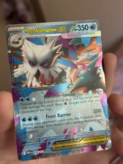 Mega Abomasnow Ex 036/132 Mega Evolution Pokemon Card NM - Image 1