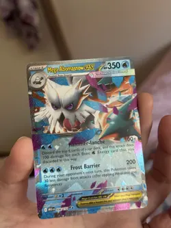 Mega Abomasnow Ex 036/132 Mega Evolution Pokemon Card NM - Image 2