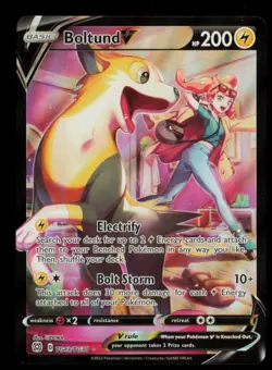 Pokemon Card Boltund V TG13/TG30 Brilliant Stars Trainer Gallery BRS NM 2022 - Image 1