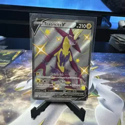 Pokemon Toxtricity V SV112/SV122 - Full Art - SWSH Shining Fates NM - Image 1