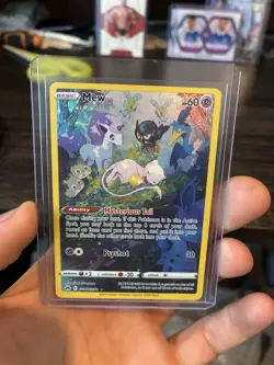 Mew GG10/GG70 Crown Zenith Galarian Gallery Holo Card Pokemon Uk - Image 1