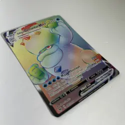 Pokemon Galarian Darmanitan VMAX 187/185 Secret Rare Full Art Vivid Voltage Holo - Image 2