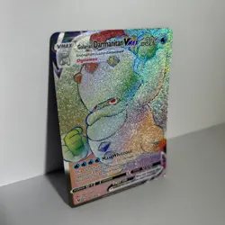 Pokemon Galarian Darmanitan VMAX 187/185 Secret Rare Full Art Vivid Voltage Holo - Image 3