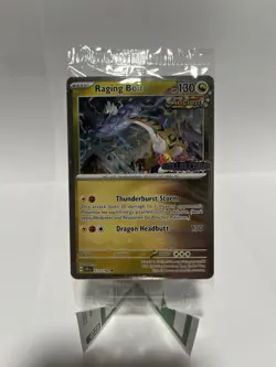 Raging Bolt 111/142 Sealed Best Buy Cosmos Holo - Pokemon Stellar Crown Stamped - Image 1