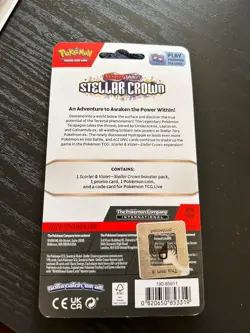 Stellar Crown Checklane Blister Horsea - Pokemon TCG - New & Sealed - Image 2