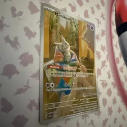 Mimikyu - Pokemon Center Exclusive 075 NEW Mint Full Art Promo - Image 2