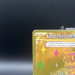 Pokemon TCG Sv: Prismatic Evolutions Terapagos ex 180/131 Hyper Rare Holo Eng - Image 2