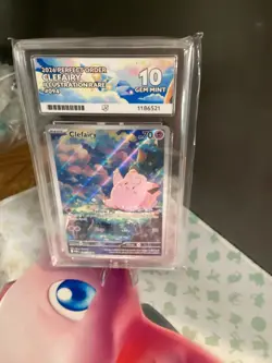 Pokemon TCG - Perfect Order - Clefairy IR 094/088 - ACE 10 Graded - Image 1