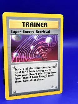 Pokemon Card Neo Genesis - Super Energy Retrieval 89/111 Rare MP+ - Image 3