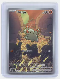 2024 Pokemon Surging Sparks Phanpy #205/191 - Image 1