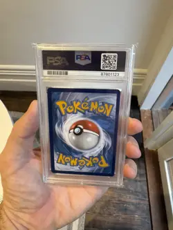 Pokemon TCG Pikachu SVP027 Black Star Promo Paldea Evolved ETB PSA 9 - Image 2