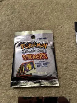 Pokemon Gotta Catch 'em All! Series 1 Stickers (1999). Lot Of 4 Packs. Brand New - Image 4