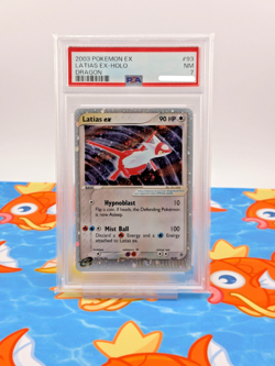 PSA 2003 Pokemon EX Latias EX-Holo Dragon #93 NM 7 - Image 2