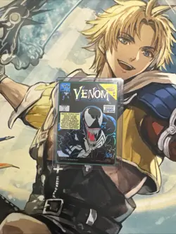 NM foil Venom Lethal Protector / Eddie Brock Borderless Magic The Gathering Card - Image 1