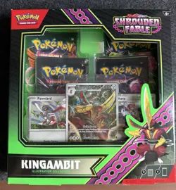 Pokemon TCG Kingambit Illustration Collection Box Shrouded Fable Sealed - Image 1
