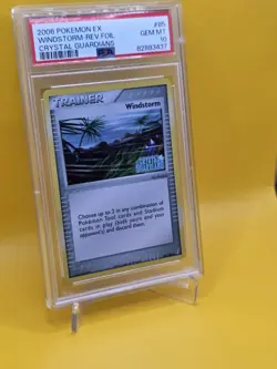 Windstorm Reverse Foil ~ PSA 10 LOW POP *5* Pokemon EX Crystal Guardians 85/100 - Image 2