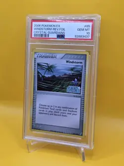 Windstorm Reverse Foil ~ PSA 10 LOW POP *5* Pokemon EX Crystal Guardians 85/100 - Image 4