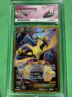 Alakazam EX 125/124 - XY Fates Collide - Ace 8 - Pokemon TCG Secret Rare - Image 1