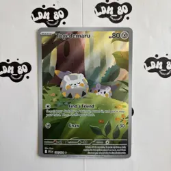 Pokemon TCG - 104/094 Togedemaru Phantasmal Flames Illustration Rare Card - Image 1