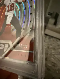 2021 Panini Zenith Tom Brady Epix Play Orange #EO-8 Serial Numbered /99 PSA 10 - Image 2