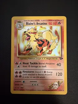 Blaine's Arcanine 1/132 Gym Challenge Holo - Image 1
