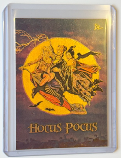 Hocus Pocus Limited Gold Plated Artist Signed “Disney Classic” Trading Card 1/1 - Image 1