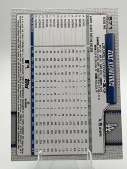 Kike Hernandez Diamante Foil 2026 Topps Series 2 Card #571 Los Angeles Dodgers - Image 2