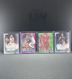 Topps Bowman University Basketball Chrome Prospect Autograph Card Lot 2021-22 -… - Image 1