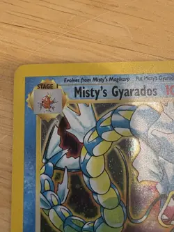 Misty's Gyarados 13/132 Gym Challenge Holo 1st - Image 2