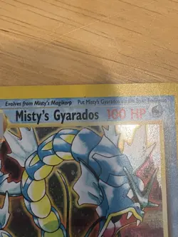 Misty's Gyarados 13/132 Gym Challenge Holo 1st - Image 3