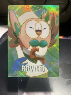 Pokemon EIF Origins 3.0 Rowlet Box Hit Thick Card - Image 5