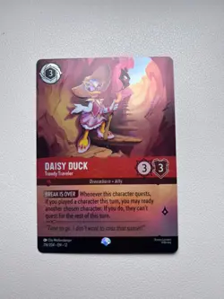 Daisy Duck Trendy Traveler 216/204 Epic Foil Wilds Unknown NM Disney Lorcana - Image 2