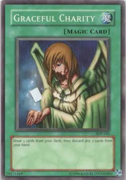 2003 Starter Deck: Pegasus Graceful Charity Super Rare #SDP-040 - Image 1