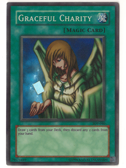 Graceful Charity (Super Rare) SDP-040 Starter Deck: Pegasus Unlimited LP - Image 1